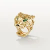 Panthere De Cartier Ring – Gelbgold, Tsavorit-Granate, Onyx – Cartier