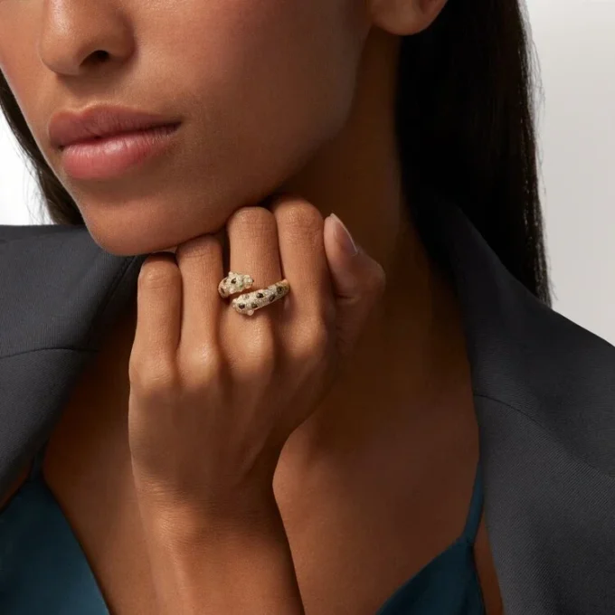Panthere de Cartier Ring, halbgefasst