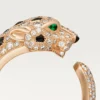 Panthere de Cartier Ring, mittleres Modell, pavé