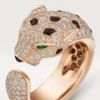 Panthere de Cartier Ring, mittleres Modell, pavé