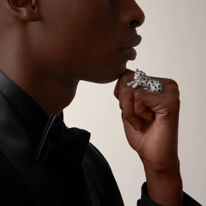 Panthere De Cartier Ring, pavé
