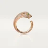 Panthere De Cartier Ring – Roségold, Diamanten, Smaragde, Onyx – Cartier