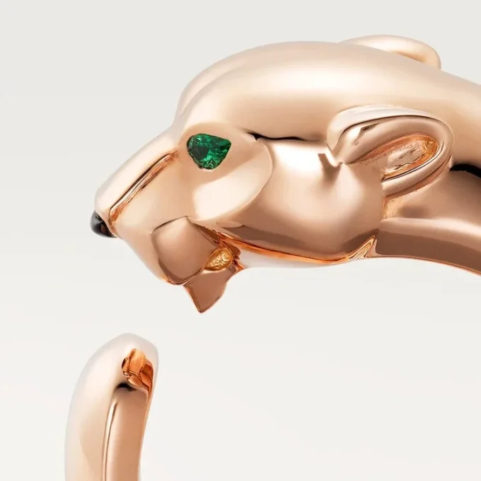 Panthere De Cartier Ring – Roségold, Tsavorit-Granate, Onyx – Cartier
