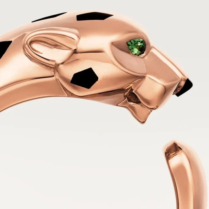 Panthere De Cartier Ring – Roségold, Tsavorit-Granate, Onyx – Cartier