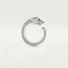 Panthere De Cartier Ring – Weißgold, Diamanten, Smaragde, Onyx – Cartier