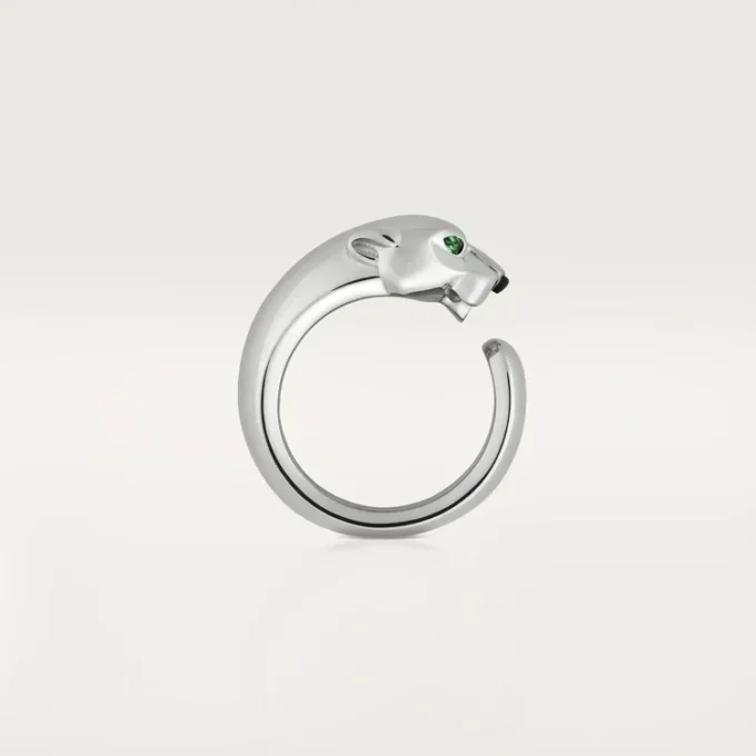 Panthere De Cartier Ring – Weißgold, Tsavorit-Granate, Onyx – Cartier