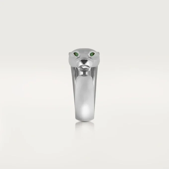 Panthere De Cartier Ring – Weißgold, Tsavorit-Granate, Onyx – Cartier