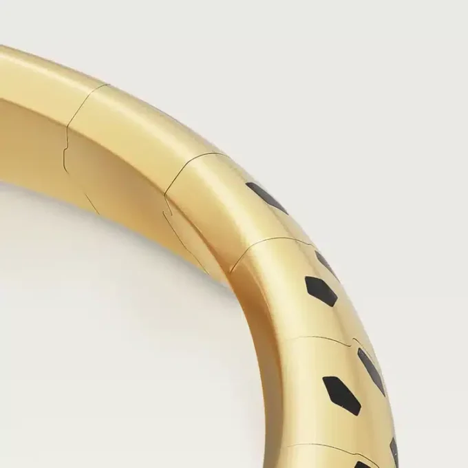 Panthere De Cartier Torque-Halskette, gelenkig