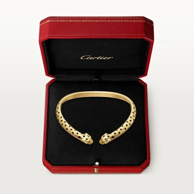 Panthere De Cartier Torque-Halskette, gelenkig