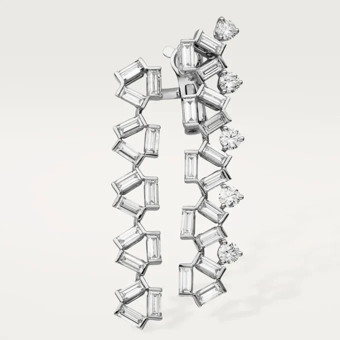 Reflection De Cartier Ohrringe – Weißgold, Diamanten – Cartier