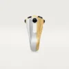 Ring „Geometrie & Contrastes“, Onyx, Pavé