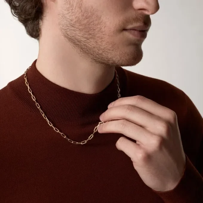 Santos de Cartier Halskette, Kette, kleines Modell