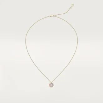 Trinity-Anhänger, 1 Diamant, pavé-gefasst