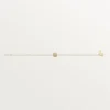 Trinity-Armband, an Kette, 1 Diamant