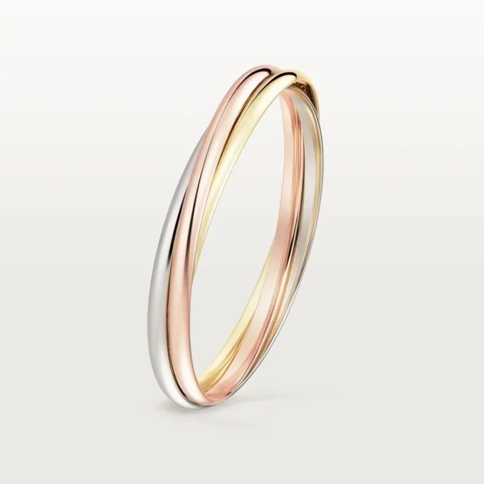 Trinity-Armband aus dreifarbigem Gold, klassisches Modell | Cartier Us
