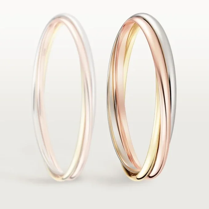Trinity-Armband aus dreifarbigem Gold, klassisches Modell | Cartier Us