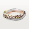 Trinity-Armband, Lack, Diamanten