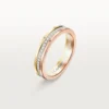 Trinity-Ehering – Weißgold, Gelbgold, Roségold, Diamanten – Cartier