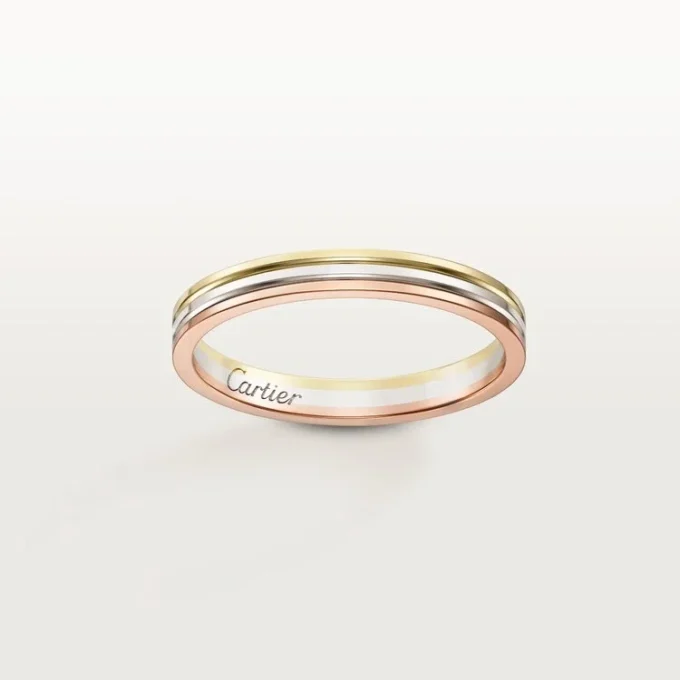Trinity-Ehering – Weißgold, Roségold, Gelbgold – Cartier