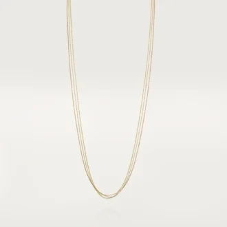 Trinity-Halskette – Weißgold, Gelbgold, Roségold – Cartier