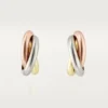 Trinity-Ohrringe aus dreifarbigem Gold | Cartier Us