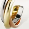 Trinity-Ohrringe – Weißgold, Gelbgold, Roségold – Cartier
