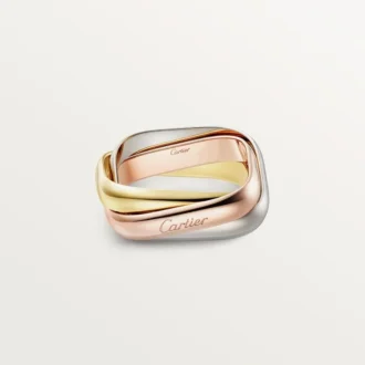 Trinity-Ring, kissenförmig, klassisches Modell