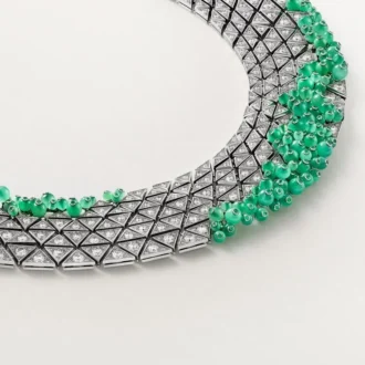 Cartier Libre Tuttitutti Halskette, Chrysopras